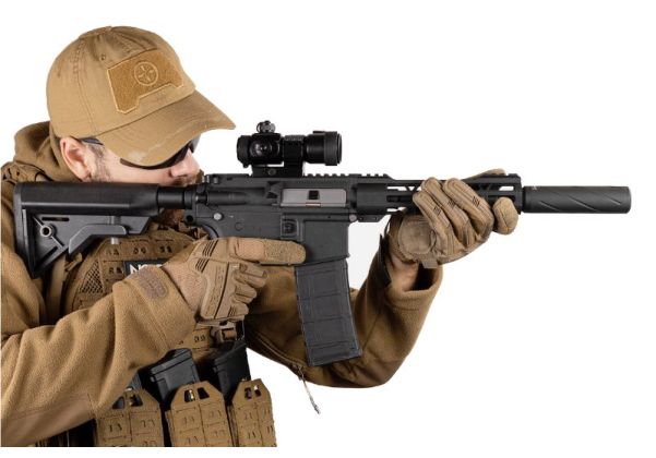 Novritsch Integrated Suppressor - Black (V1 Standard, 14mm CCW