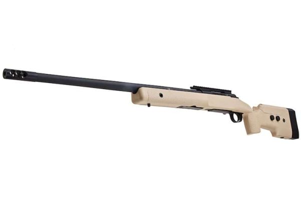 Novritsch SSG24 Airsoft Sniper Rifle - Black (Spring Power)