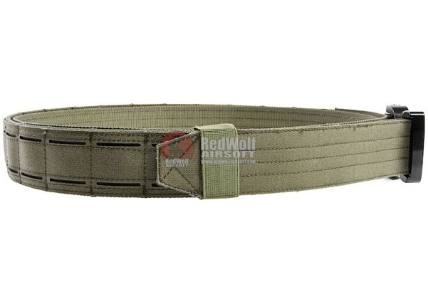 OPS D-Ring Cobra Warrior Belt - Ranger Green (size L) | RedWolf
