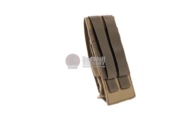 Pochettes à Chargeur Double Pistolet Mil-tec, Système Molle, Coyote, Airsoft
