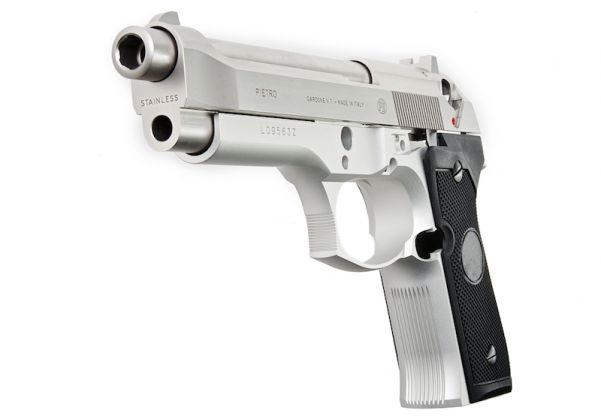 Papago Arms M92FS Inox Type Full Stainless Steel Silver Conversion