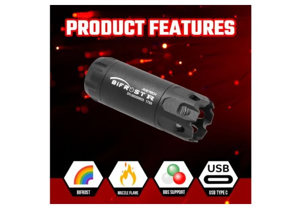 ACETECH Bifrost R Tracer Unit - Black (M14CCW) (Compatible with