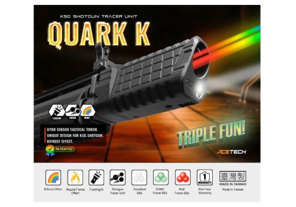 ACETECH KSG Shotgun Quark K Tracer Unit | RedWolf