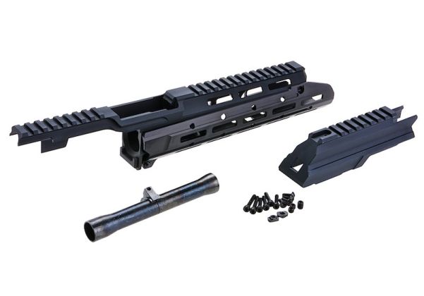 RGW MK3 Chassis System デザート マルイ AKM GBB RGW Tokyo Marui AK GBB MK3 Chassis System - Black | RedWolf