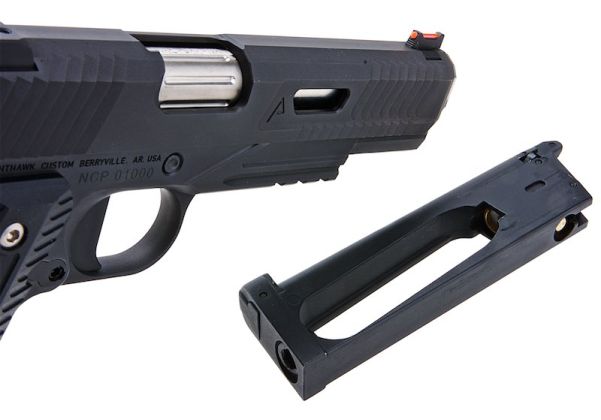 RWA Nighthawk Custom AGENT 2 CO2 Airsoft Pistol - Black (Steel