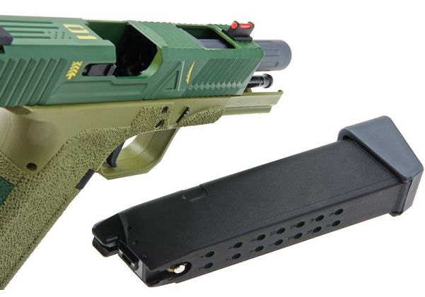 RWC G Zion Cerakote ZKU-II Green EXA 01 Green Gas Airsoft