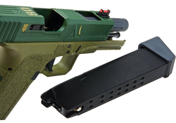 KSC USP タクティカル マッチグリーンフレーム KSC] USP.45 タクティカル グリーンフレーム システム7 (訳あり)の販売