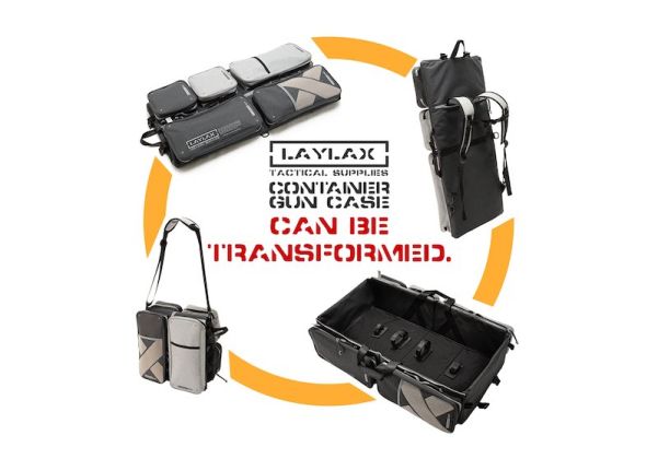 LAYLAX CONTAINER GUN CASE コンテナガンケース 背負える!コンテナガンケース ≪コンパクト(サブマシンガン・PDW