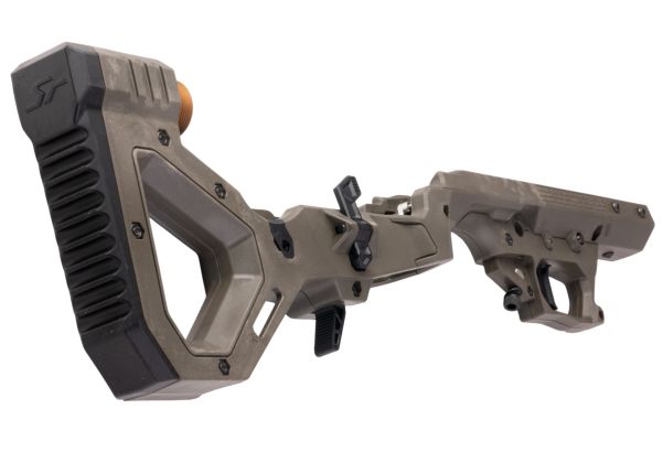 SRU SARB15 M4 Airsoft GBB Bullpup Chassis Kit - OD | RedWolf
