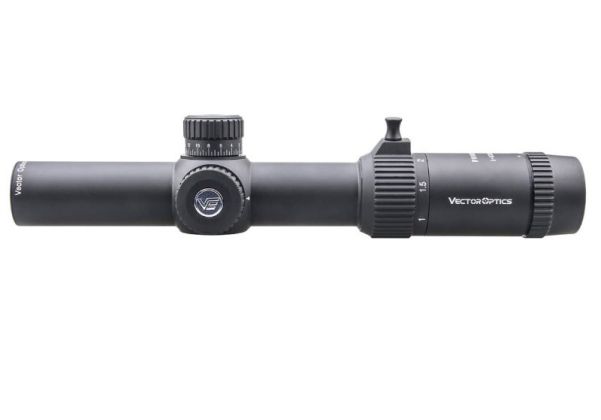 Vector Optics GenII Forester 1-5x24 RifleScope - Black | RedWolf