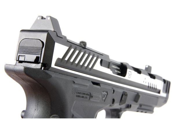 Strike Industries EMG ARK-17 GBB Pistol with Compensator (2-Tone Black) |  RedWolf