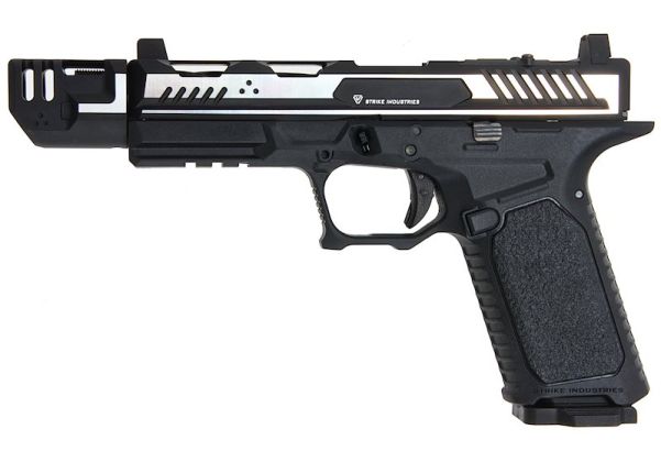 Strike Industries ARK 17 Green Gas Airsoft Pistol with Detachable  Compensator (2-Tone BK / SV) | RedWolf