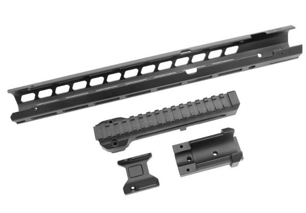 Dytac Light M-Lok EXT Extended Handguard (14.7 inch) for Tokyo Marui AKM  GBBR(Licensed by SLR Rifleworks) | RedWolf