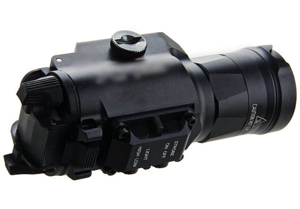 SOTAC XH35 Flashlight / Weapon Light - Black | RedWolf