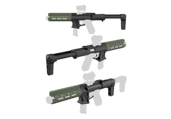SRU Action Army AAP 01 GBB Airsoft Carbine Kit - Olive Drab | RedWolf