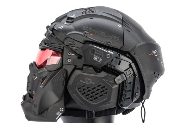 SRU Tactical Helmet Mask Set (With Fast Helmet) | RedWolf