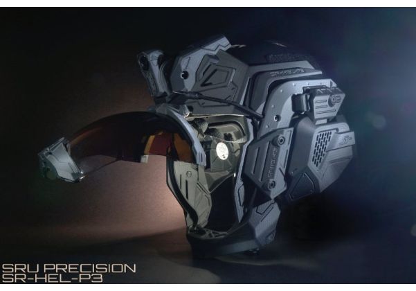 SRU P3 Tactical Helmet Kit (Type III, Black) | RedWolf