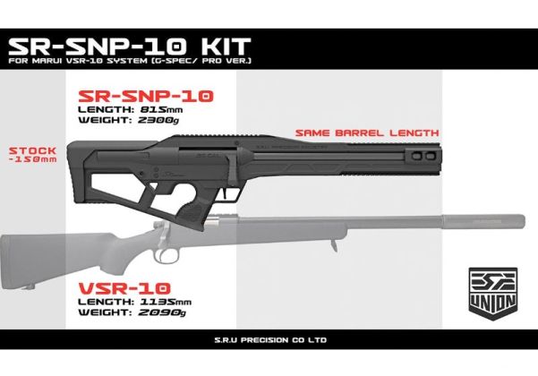 SRU VSR10 SNIPER KIT FOR MARUI VSR-10 (GSPEC & STANDARD) | RedWolf