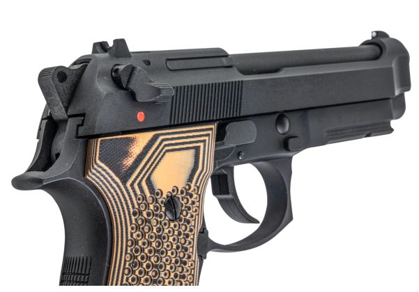 SRC M9A1 SR-92 A1 with G10 Grip GBB Airsoft Pistol | RedWolf