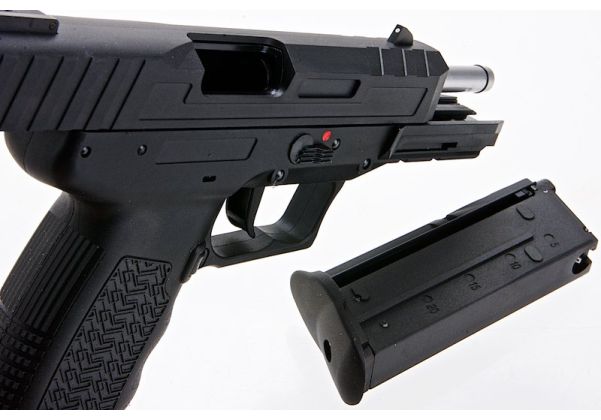 SRC Maverick FN57 GBB Airsoft Pistol - Black | RedWolf