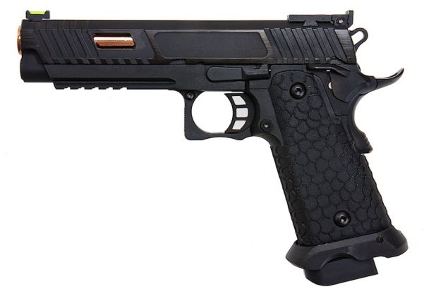 SRC Baba Yaga Hi Capa 5.1 GBB Airsoft Pistol - Black | RedWolf