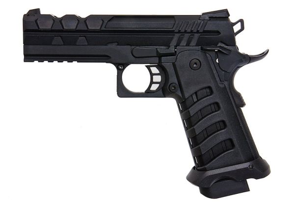 SRC Tartarus MKIII Hi Capa 4.3 GBB Airsoft Pistol - Black | RedWolf