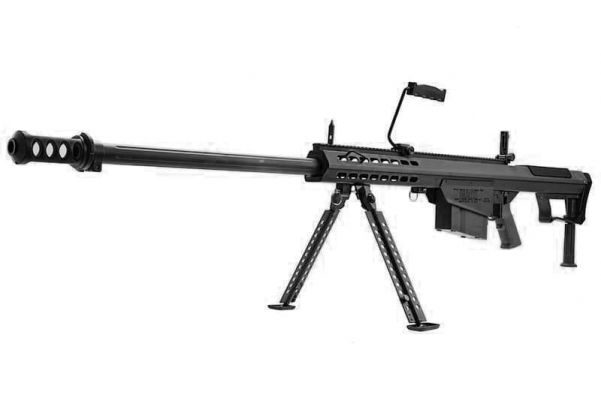 Snow Wolf BARRETT M107A1 Airsoft Sniper Rifle - Black (Spring Power)