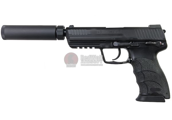 Tokyo Marui HK45 Tactical GBB Airsoft Pistol - Black