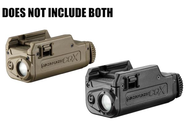 トイガン TOKYO MARUI CQX MICRO LIGHT FDE Tokyo Marui Micro Light CQX Weapon Light (Color: Flat Dark