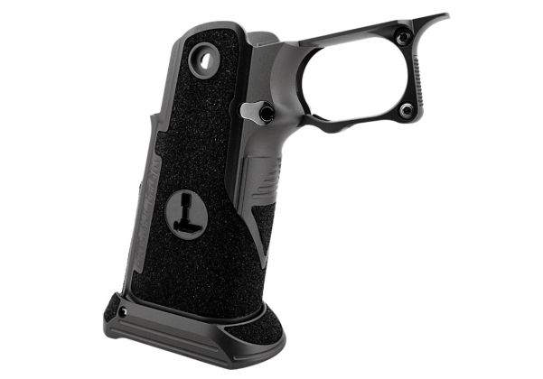 Dr. Black Tokyo Marui Hi Capa GBB Aluminum Grip (Type C, Black