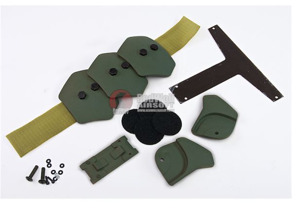 TMC Tier None LT R500 Plastic Mask - OD | RedWolf