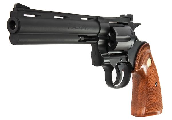 Tanaka Colt Python .357 Magnum R-Model 6 Inch Heavy Weight Gas Airsoft  Revolver - Black | RedWolf