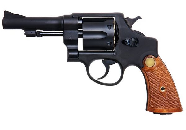 Tanaka S&W M1917.455 HE2 4 inch HW Airsoft Gas Revolver | RedWolf