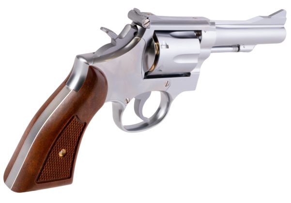 Tanaka S&W M67 'Combat Masterpiece' .38spl 4 inch Ver. 3 Model Gun -  Stainless Finish | RedWolf