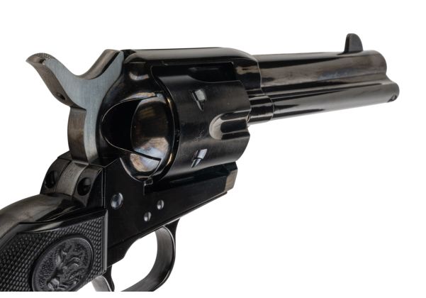 Tanaka Colt SAA 2nd 4.75 inch Pegasas II Steel Finish Gas Revolver