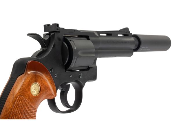 Tanaka Colt Python 4inch Heavy Weight Ryo Saeba Model Gun (Deluxe