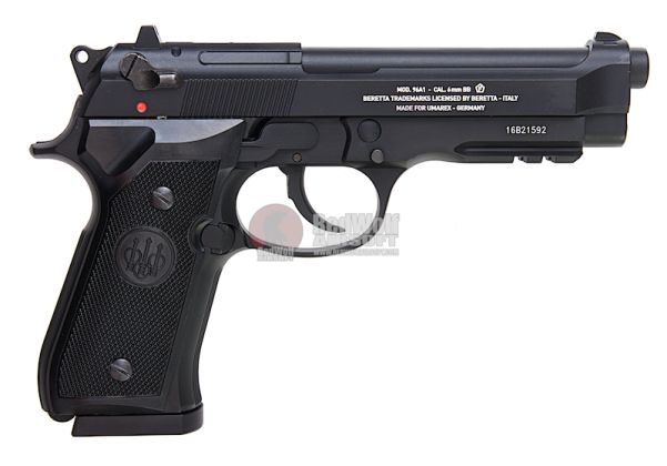 Umarex BERETTA M96A1 - 6mm CO2 Airsoft Pistol (Black) (by KWC)