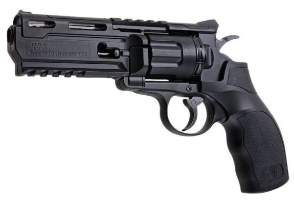 Umarex H8R Airsoft Revolver V2 6mm CO2 Version - Black (by Wingun)