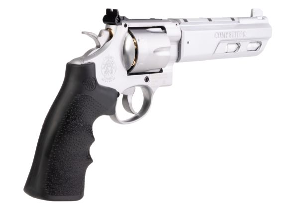 Umarex S&W 629 Competitor Airsoft Revolver CO2 (6 inch, Black Grip, 6mm  Version) - Silver (by WinGun) | RedWolf