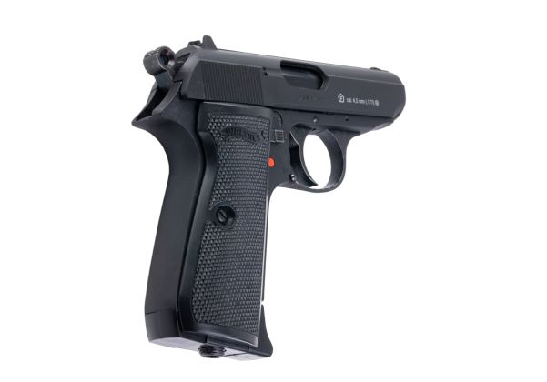 Umarex Walther PPK/S Airgun (4.5mm CO2 Blowback) - Black