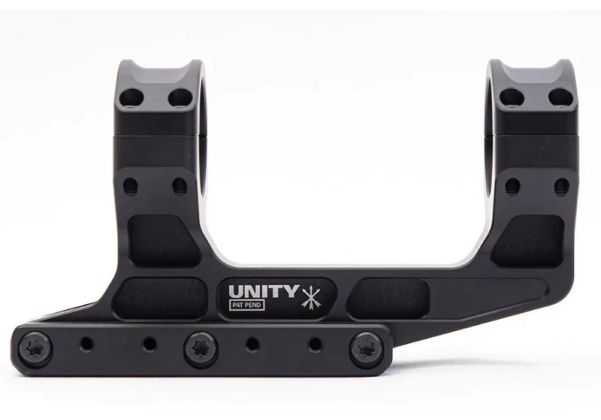 PTS Unity Tactical FAST LPVO Optic Mount Set (30mm, Black) | RedWolf
