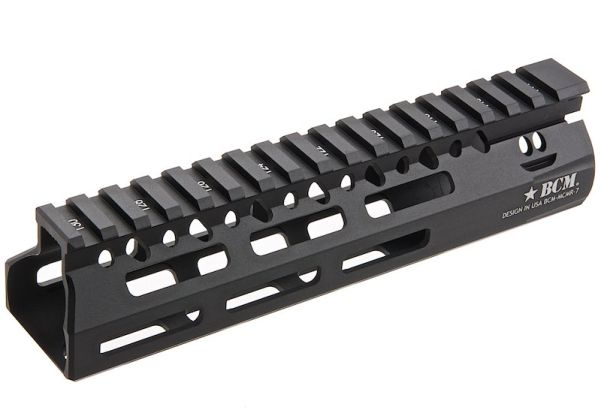 VFC BCM MCMR Airsoft Handguard (7 inch MLOK) - Black | RedWolf