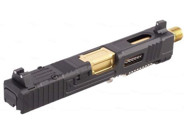 VFC Fowler Industries MKII Glock 19 Gen 4 GBB Airsoft Complete Upper Slide  Set (Aluminum) | RedWolf