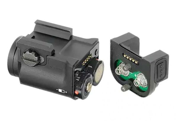 WADSN RED LASER WITH TORCH AND IR FOR BLACK PISTOLS