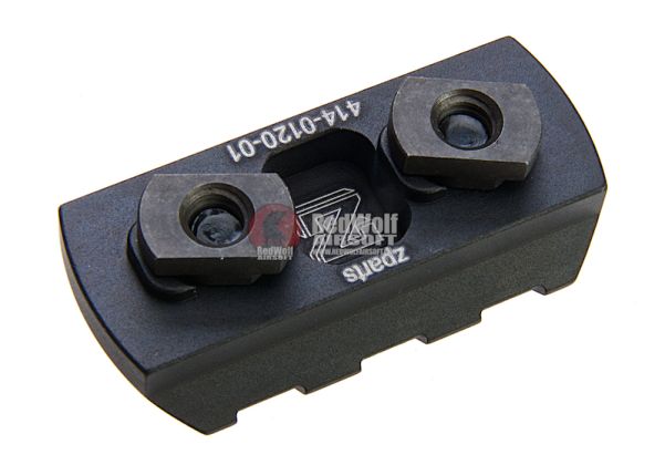 Z-Parts Mlok Picatinny Rail (3 Slots, Aluminum) - Black | RedWolf