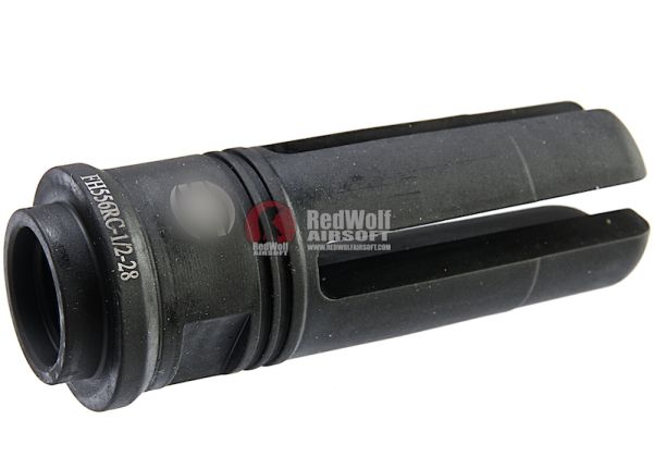 Z-Parts FH556RC 1 2 28 14mm CCW Flash Hider (Steel) | RedWolf