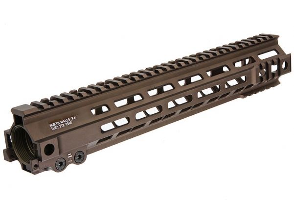 Z-Parts MK4 Rail (Aluminum, 13 inch with Barrel Nut) for GHK M4 