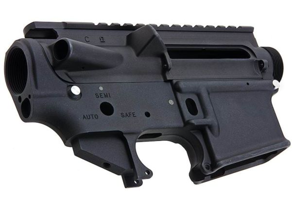 Z-Parts Tokyo Marui M4 MWS Forged Receiver Set - Black (CNC) | RedWolf