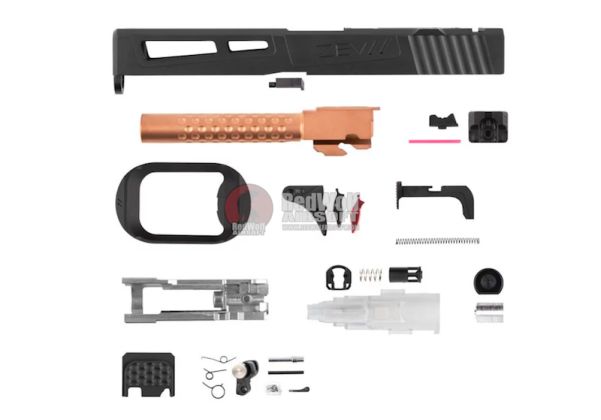 PTS ZEV Prizefighter Slide Kit for Tokyo Marui Model 17 (RMR