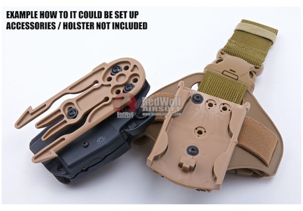 GK Tactical Thigh Strap - Coyote Brown